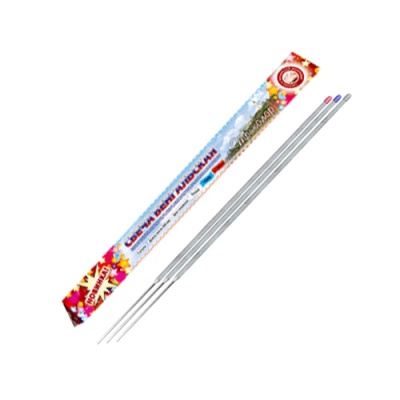 Триколор 300 мм. Бенгальские огни цветные купить в Орле | oryol.salutsklad.ru