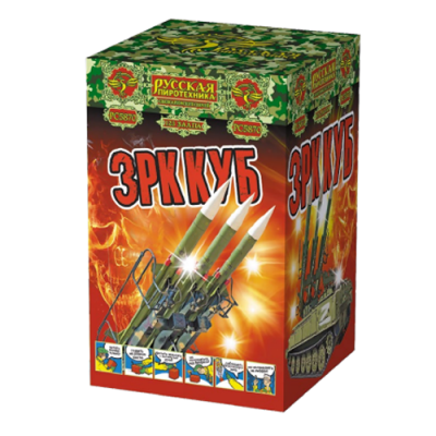 ЗРК Куб Связка римских свечей купить в Орле | oryol.salutsklad.ru