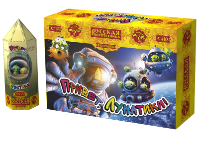 Привет, лунатики! Пиротехнический фонтан купить в Орле | oryol.salutsklad.ru