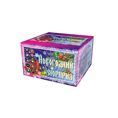 Новогодний сюрприз Фейерверк купить в Орле | oryol.salutsklad.ru