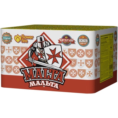 Мальта Батарея салютов купить в Орле | oryol.salutsklad.ru