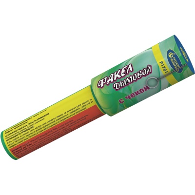 Дымовой (с чекой) зеленый Фальшфейер купить в Орле | oryol.salutsklad.ru