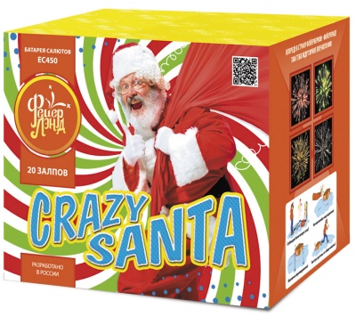 CRAZY SANTA Фейерверк купить в Орле | oryol.salutsklad.ru