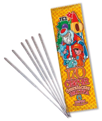 170 мм. Экстра Бенгальские огни купить в Орле | oryol.salutsklad.ru