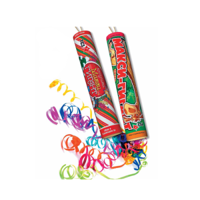 Макси-Гигант с серпантином Хлопушки купить в Орле | oryol.salutsklad.ru