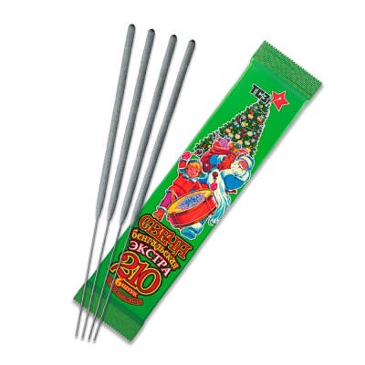 210 мм. Экстра Бенгальские огни купить в Орле | oryol.salutsklad.ru