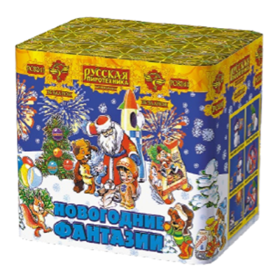 Новогодние фантазии New Салют купить в Орле | oryol.salutsklad.ru