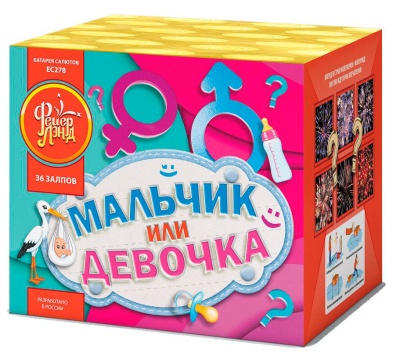 Мальчик или девочка М Фейерверк купить в Орле | oryol.salutsklad.ru